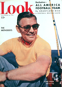 Clark Gable on Cover of Screen Stories